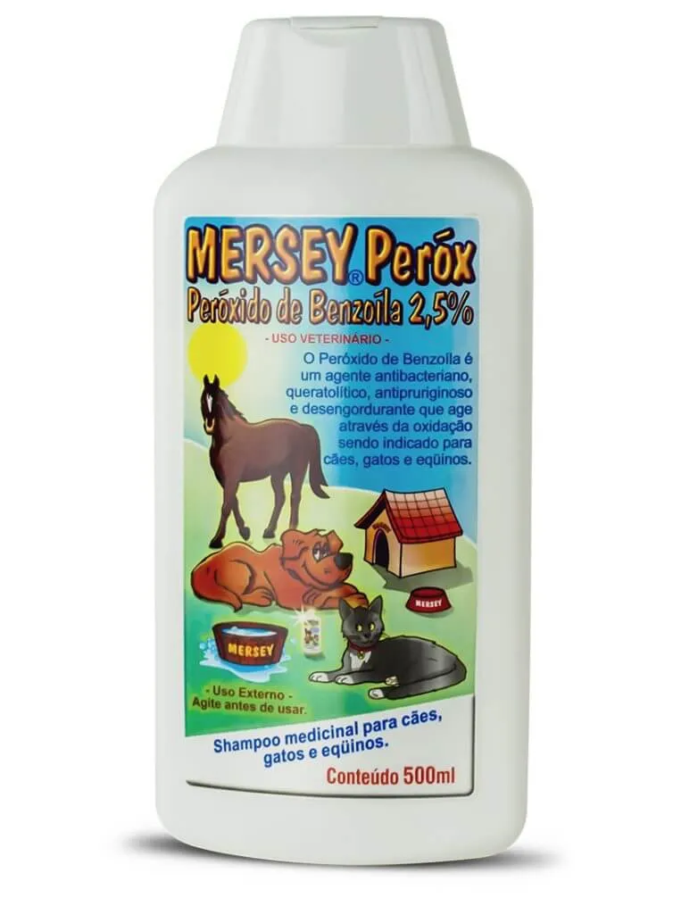 SHAMPOO MEDICINAL MERSEY PERÓX 500 ML