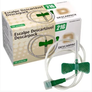 ESCALPE DESCARTAVEL DESCARPAK 21G