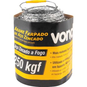 ARAME FARPADO 250 KGF 100 M VONDER