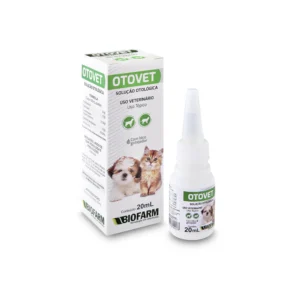 OTOVET SOLUÇÃO OTOLOGICA BIOFARM 20 ML