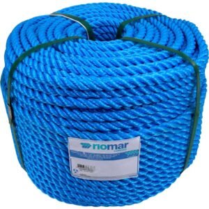 CORDA TORCIDA 8 MM AZUL PESCA RIOMAR (Venda por metro)