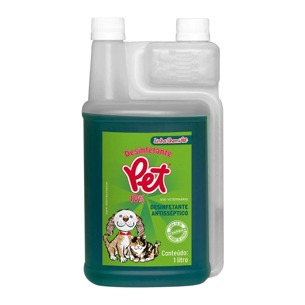 DESINFETANTE PET 10 % 1 LITRO