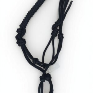 CABRESTO REGULAVEL C/ CABO 8 MM PRETO
