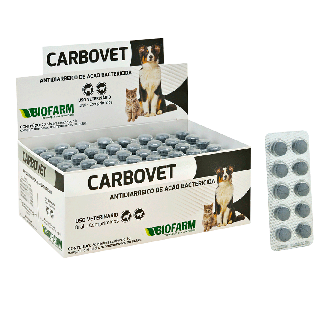 CARBOVET (10 COMPRIMIDOS)