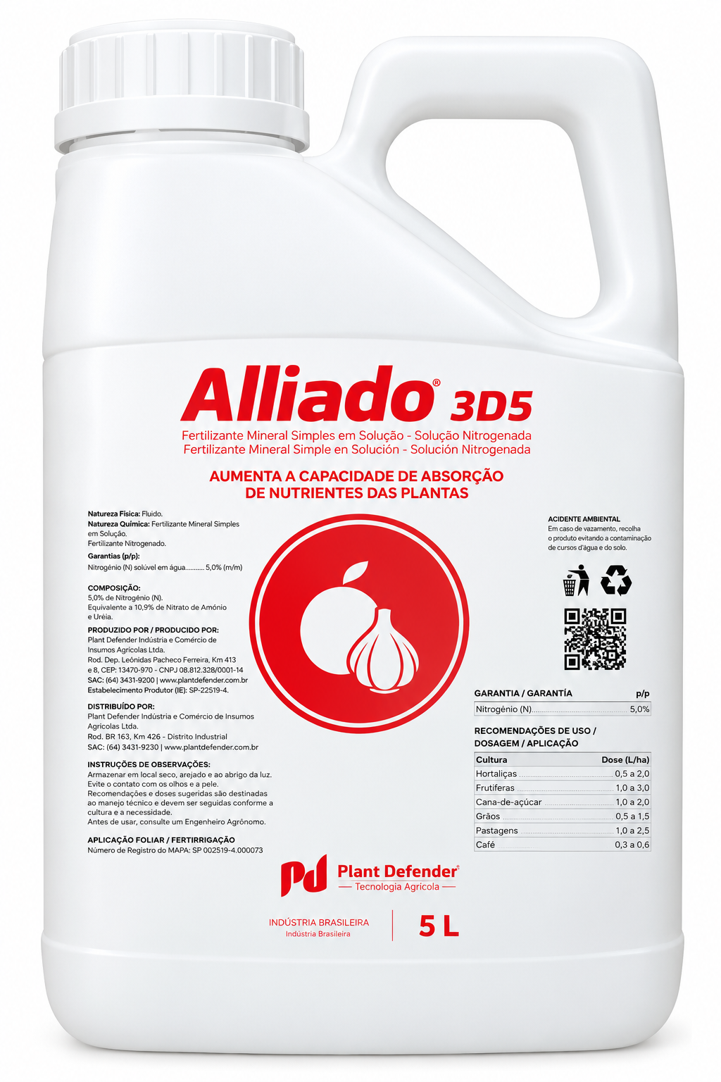 ALLIADO 3D5 5 LITROS